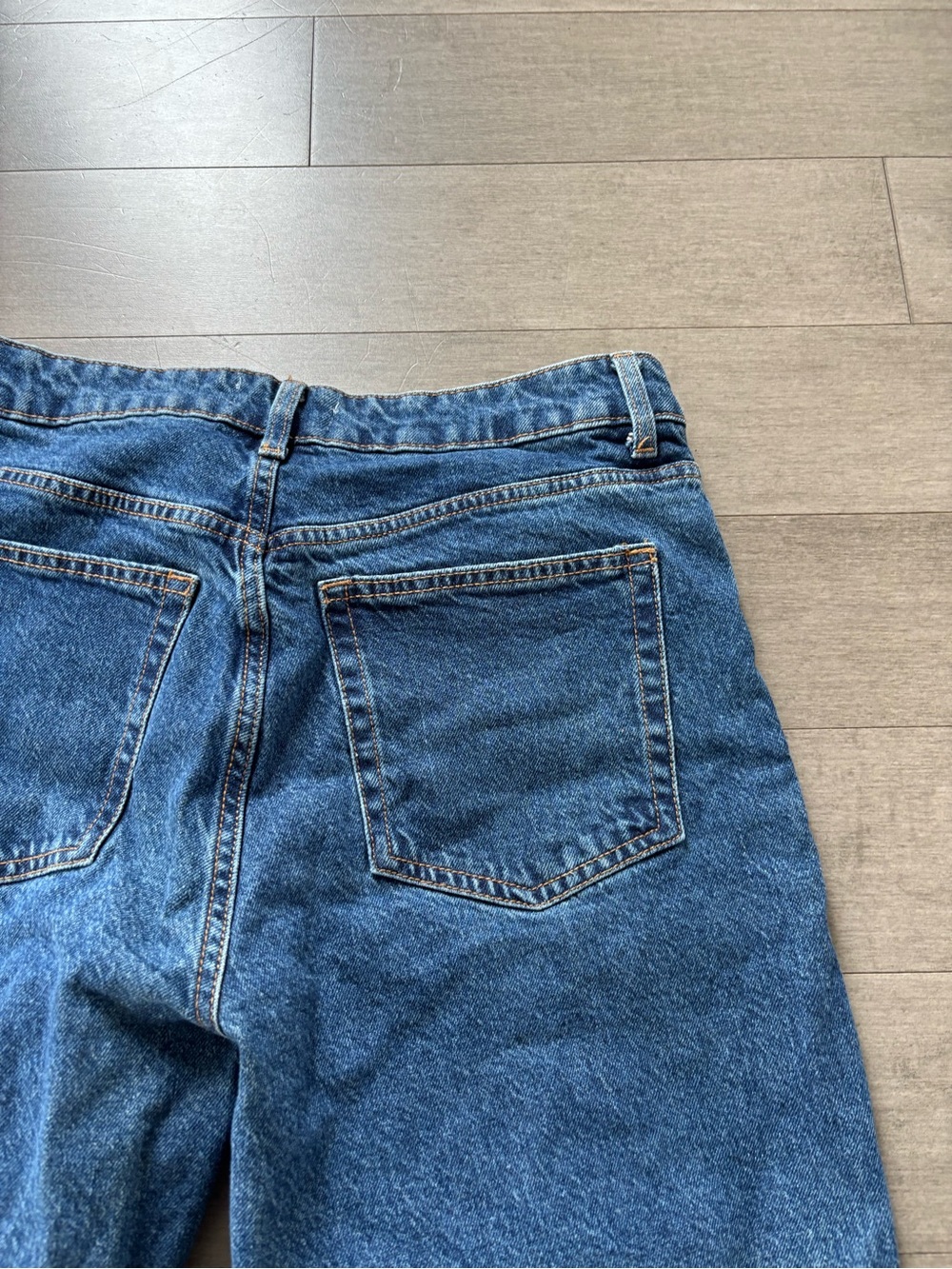 H&M Wide-Leg High-Rise Jeans in Blue Denim - Picture 10 of 14